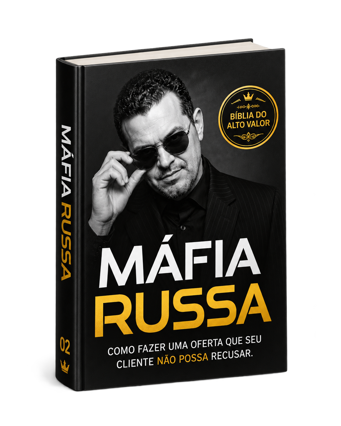 Capa do livro Máfia Russa, de Sandro San.